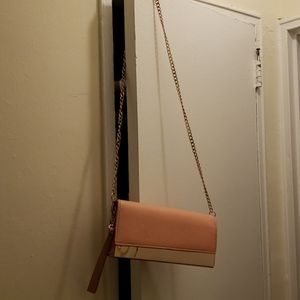 Pink shoulder bag
